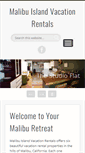 Mobile Screenshot of malibuislandrentals.com